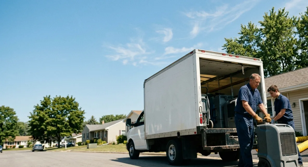 Water Damage Cleanup in Hawk Run, PA near me